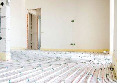 IN-SCREED WATER UNDERFLOOR HEATING